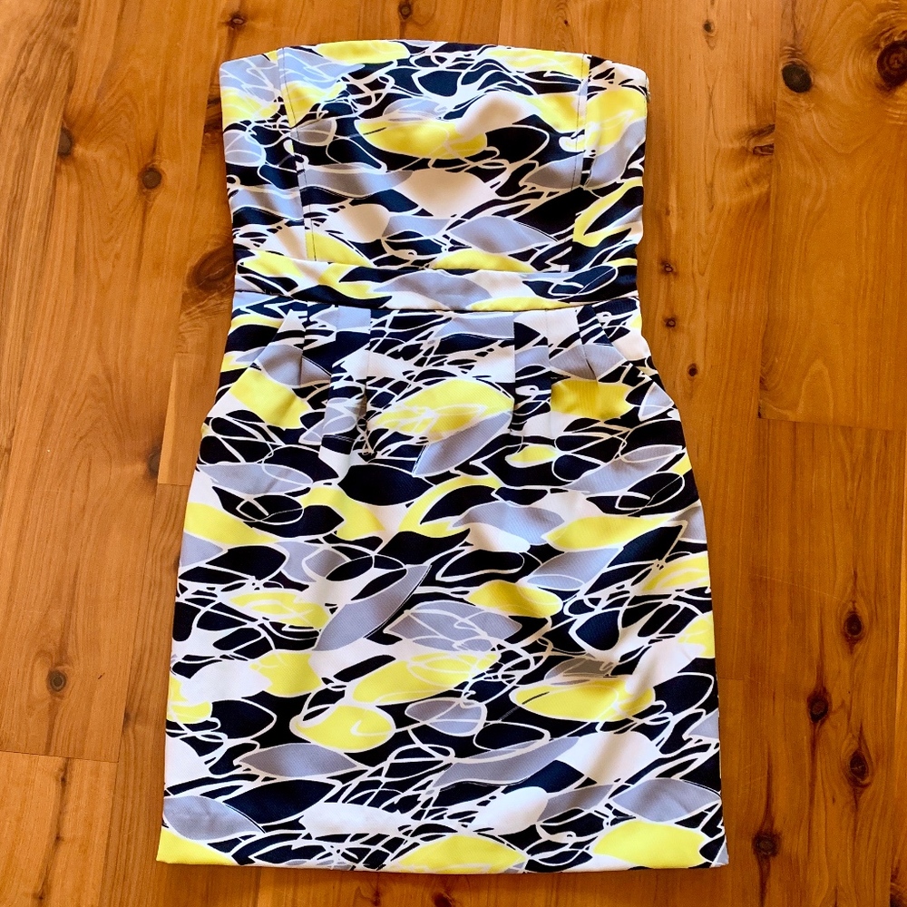 Banana Republic Strapless Dress w/ Pockets